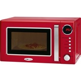 Clatronic MWG 790 Retro magnetron met grill Rood