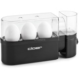 Cloer Eierkoker 6020 Zwart, 3 eieren, Retail