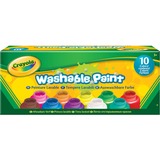 Crayola 10 Potjes afwasbare verf