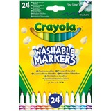 Crayola 24 Viltstiften met dunne punt 58-6571 tekenen