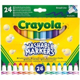 Crayola 24 Viltstiften met kegelpunt 58-6570 tekenen