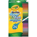 Crayola Afwasbare viltstiften met superpunt tekenen 24 stuks