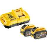 DEWALT DCB118X2T-QW Accu Starterset Incl. 1x T STAK™-Box II, 2x DCB547 XR Flexvolt 54 Volt / 162 Wh Li-Ion Accu