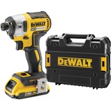 DEWALT DCF887P2-QW 18V XR Brushless Slagschroevendraaier slagmoersleutel Geel/zwart, Incl. 2x Li-Ionen XR Accu 5,0Ah, TSTAK koffer