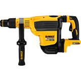 DEWALT DCH614N-XJ 54V XR FLEXVOLT SDS-Max Combihamer 45mm boorhamer Geel/zwart, Accu en oplader niet inbegrepen, Incl. draagkoffer