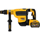 DEWALT DCH614X2-QW 54V XR FLEXVOLT SDS-Max Combihamer 45mm boorhamer Geel/zwart, Incl. 2x 9.0Ah accu's, Multi-voltage lader en draagkoffer