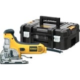 DEWALT DW333KT-QS 701W Decoupeerzaag Body grip Geel/zwart, Incl. TSTAK koffer