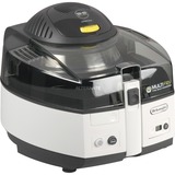 DeLonghi Multicooker en Friteuse zonder olie Multifry FH1163 Classic heteluchtfriteuse Zilver/zwart