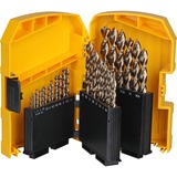 DeWALT NL 29PC Industrial Cobalt HSS-E Set in plastic cassette DT4957 boorset Goud, 29-delig