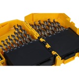 DeWALT NL 29PC Industrial Cobalt HSS-E Set in plastic cassette DT4957 boorset Goud, 29-delig