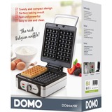 Domo DO9047W wafelijzer Zilver