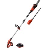 Einhell Accu tuin-multitool GE-HC 18 Li T Kit stoksnoeizaag Rood, Accu en oplader inbegrepen