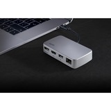 Elgato Thunderbolt 3 Mini Dock dockingstation Grijs, USB 3.0, DisplayPort, Thunderbolt, RJ-45