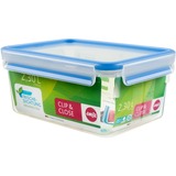 Emsa Clip & Close Vershouddoos 2,3 l Transparant/blauw