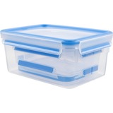 Emsa Clip & Close Vershouddozen-set doos Transparant/blauw, 3 stuks