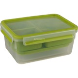 Emsa Clip & Go Lunchbox XL 2,3 l Groen/transparant