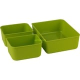 Emsa Clip & Go Lunchbox XL 2,3 l Groen/transparant