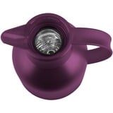 Emsa SAMBA Isoleerkan Aubergine, 1 Liter, Quick Press Sluiting