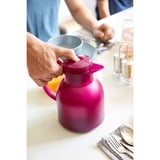 Emsa SAMBA Isoleerkan Aubergine, 1 Liter, Quick Press Sluiting