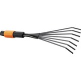 Fiskars QuikFit bladhark klein bladbezem Zwart/oranje, 1001412