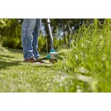 GARDENA Accu Trimmer set PowerCut Li-40/30 grastrimmer Zwart/turquoise, 9827-20, Accu inbegrepen