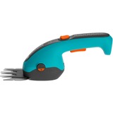 GARDENA Accu grasschaar ClassicCut Turquoise/zwart, 9853-20, accu en oplader inbegrepen