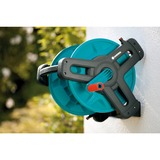 GARDENA Classic wandslanghouder 50 compleet slanghaspel Grijs/turquoise, 8009-20, 20 m