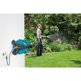 GARDENA Classic wandslanghouder 50 compleet slanghaspel Grijs/turquoise, 8009-20, 20 m