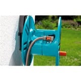 GARDENA Classic wandslanghouder 60 in doos slanghaspel Turquoise/grijs, 2650-20