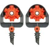 GARDENA Multi 6-sproeikop Oranje/grijs, 1396-20, 2 stuks