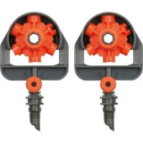 GARDENA Multi 6-sproeikop mondstuk Oranje/grijs, 1396-20, 2 stuks