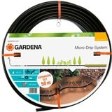 GARDENA Ondergrondse en bovengrondse druppelbuis 13,7 mm druppelaar Zwart, 1395-20, 50 m