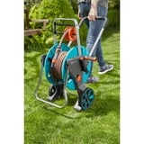 GARDENA Slangenwagen AquaRoll M Easy Set Turquoise/grijs, 18517-20