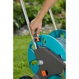 GARDENA Slangenwagen AquaRoll M Easy Set Turquoise/grijs, 18517-20