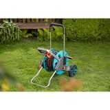 GARDENA Slangenwagen AquaRoll M Easy Set Turquoise/grijs, 18517-20