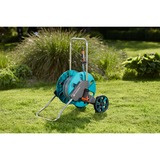 GARDENA Slangenwagen AquaRoll M set Turquoise/grijs, 18513-20