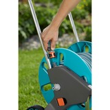 GARDENA Slangenwagen AquaRoll M set Turquoise/grijs, 18513-20