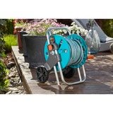 GARDENA Slangenwagen AquaRoll S Set Turquoise/grijs, 18502-20