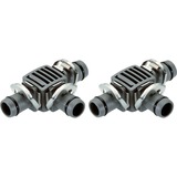 GARDENA T-stuk 13 mm (1/2") verbinding Grijs, 8329-20, 2 stuks