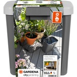 GARDENA Vakantiebewateringsset met voorraadvat besproeiingscomputer Grijs, 1266-20