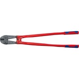 KNIPEX Boutensnijder 71 72 910 kniptang Rood/blauw, MIddensnijder, Geschroefd scharnier