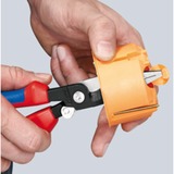 KNIPEX Elektronica-installatietang 13 92 200  Rood/blauw