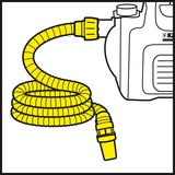 Kärcher Aanzuigslang met filter en terugslagklep Zwart, 2.997-110.0, 3,5 m