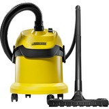 Kärcher Multifunctionele Alleszuiger WD 2 nat- en droogzuiger Geel/zwart, 1.629-783.0