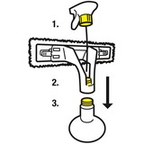 Kärcher Sproeifles set premium velcro reinigingsmiddel Transparant, 2.633-129.0