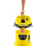 Kärcher WD 3 Battery nat- en droogzuiger Geel/zwart, 1.629-910.0, Accu niet inbegrepen