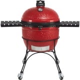 Kamado Joe Big Joe houtskoolbarbecue Rood/zwart
