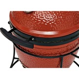 Kamado Joe Junior houtskoolbarbecue Rood/zwart, Ø 34 cm