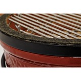 Kamado Joe Junior houtskoolbarbecue Rood/zwart, Ø 34 cm