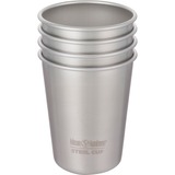 Klean Kanteen Steel Pint beker Roestvrij staal, 295 ml, 4 stuks